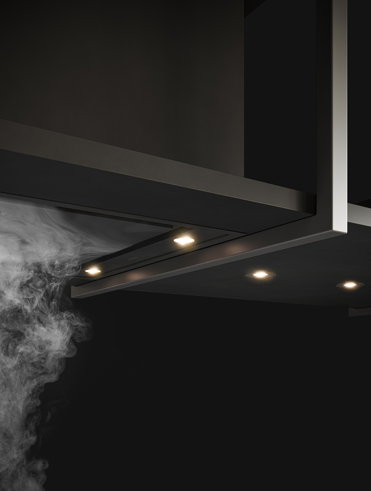  Cappa a isola Novy Pureline Frame   